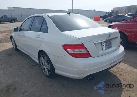 2011 Mercedes-Benz C 300 Sport from USA, damaged, VIN WDDGF5EB7BA450879